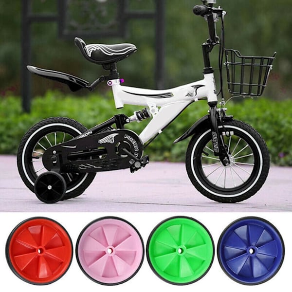 Stabilisatorhjul Barncykel SVART black