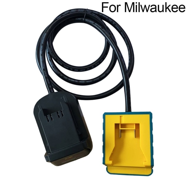 Batteri Forlengelsesledning Batteriadapter FOR MILWAUKEE FOR for Milwaukee