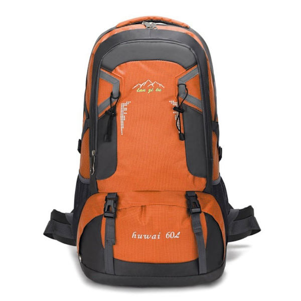 60L Reisebagasjepose Turryggsekk ORANSJE Orange