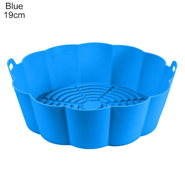 Air Fryer Silikonpute For Air Fryer 19CMBLÅ BLÅ 19cm