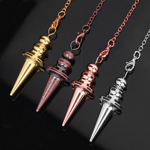 Reiki Pendulum Pendant Pendule Reiki SILVER Silver