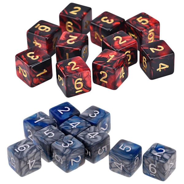 10 st/ set DND-tärningar polyedriska tärningar STYLE 10 STYLE 10 Style 10