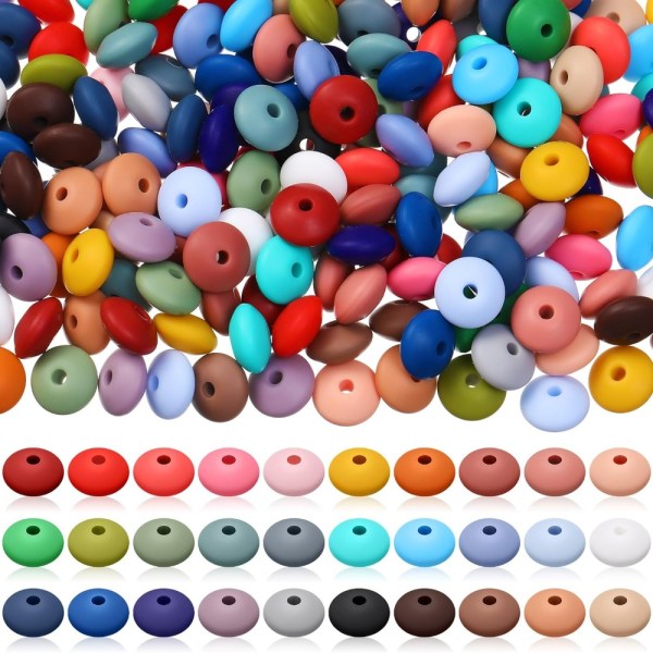 Silikonpärlor Abacus Beads Lanyard Beads
