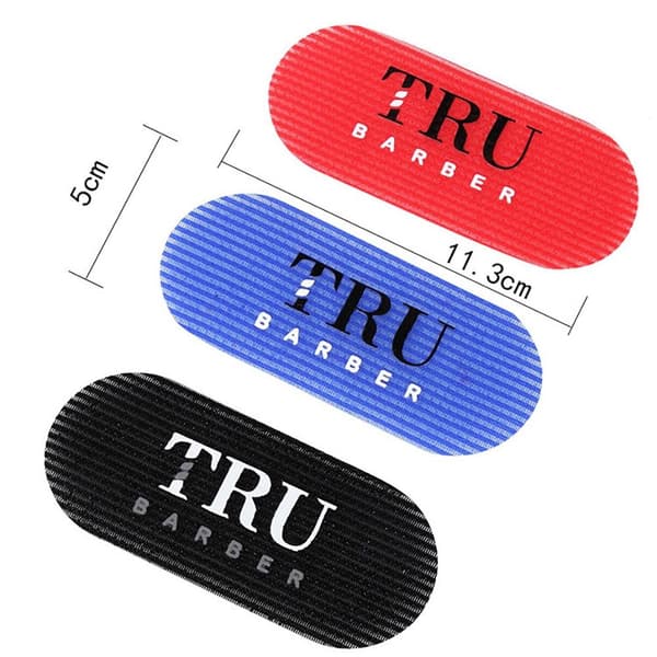2 stk. Barber Hår Sticker Hår Gripper SORT Black