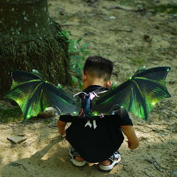 Electric Dinosaur Wings Dinosaur Wings -asu VIHREÄ green