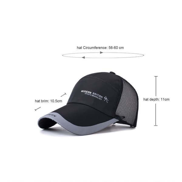 Sport baseballkeps white