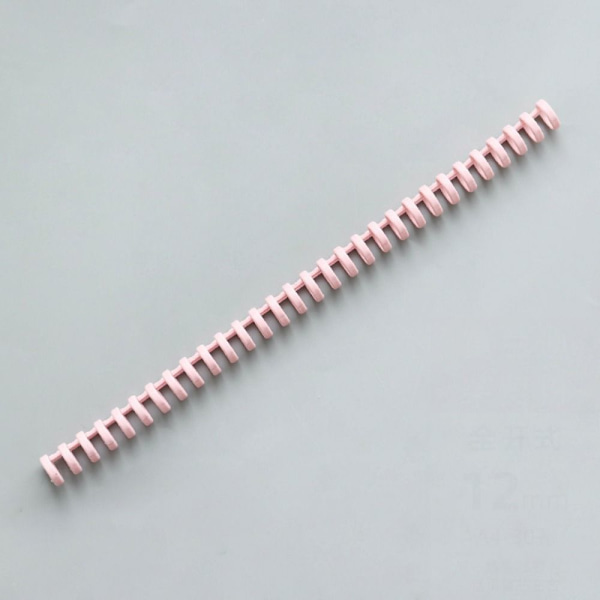10 stk Notebook Binding Clip Løsbladsring 10 STK PINK 10 STK 10pcs pink