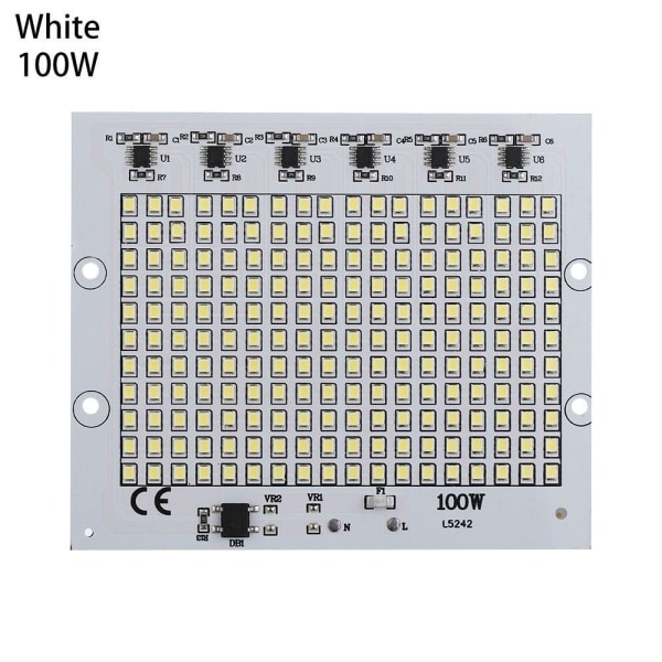LED Chip Flood valohelmet VALKOINEN 100W 100W white 100W-100W