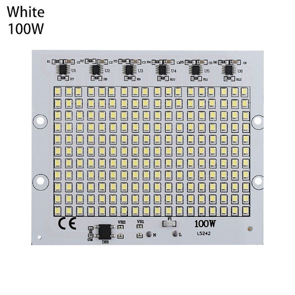 LED Chip Flood valohelmet VALKOINEN 100W 100W white 100W-100W