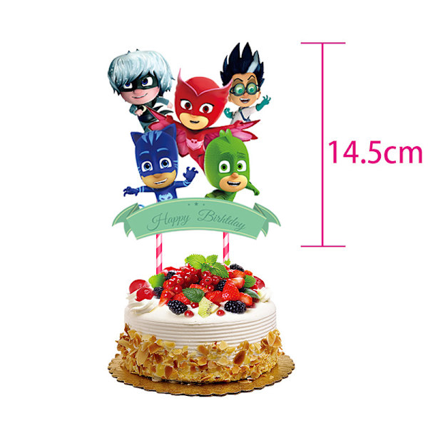 PJ MASK Engangsbanner Fødselsdag Dekoration Festartikler