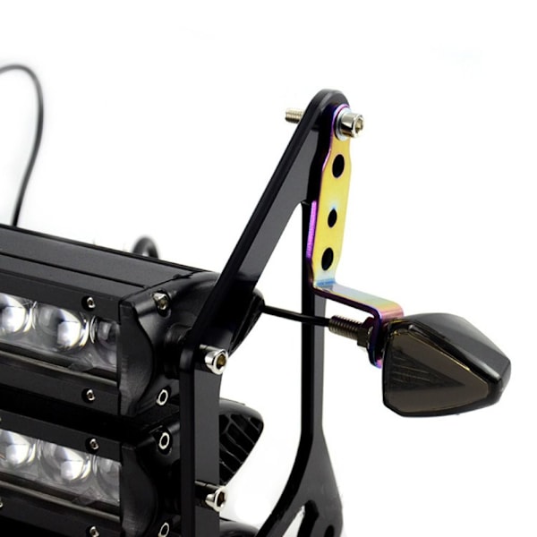 Motorcykel Multifunktionsfäste Bumper Stent SILVER silver