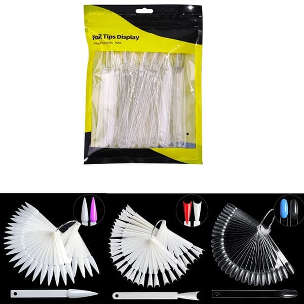 Negle Display Sticks Øvelse Display Negle Tip Stick B2 B2 B2