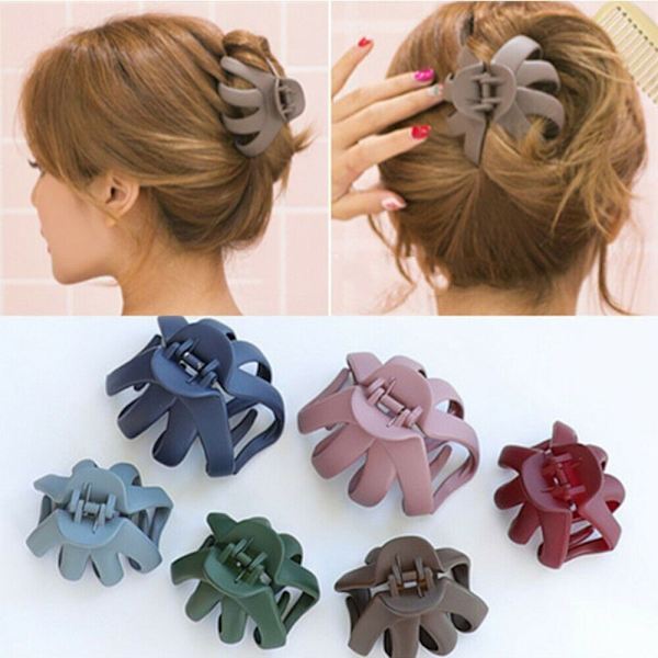 Octopus Hair Claws Hårkjeveklemmer SVART Black