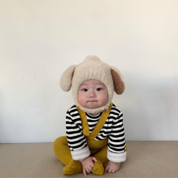 Baby Hat Kanin Ører Kasket GRÅ grey