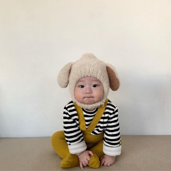 Baby Hat Rabbit Ears Cap PINK pink