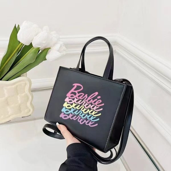 Barbie Graffiti Tygväska Barbie Handväska SVART black