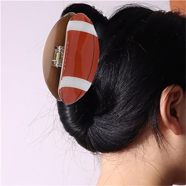 Baseball Hair Clip Basketball Hair Claw 6 6 6