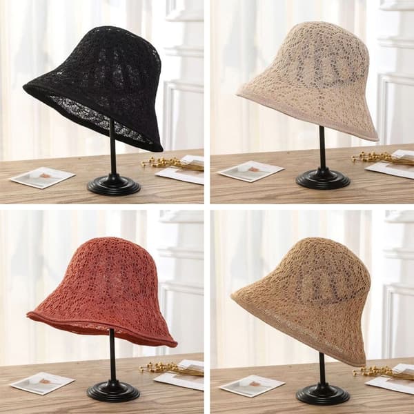 Bucket Hat Beach Cap SORT black