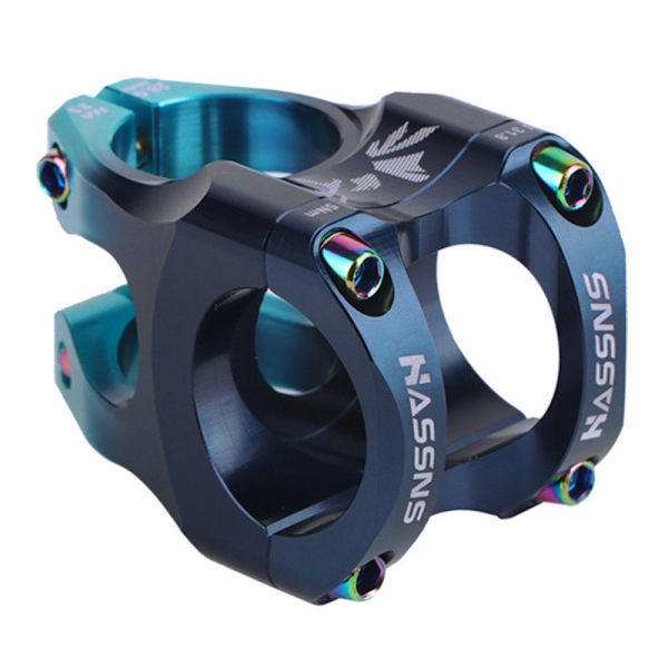 MTB Power Stem Terrengsykkelbro SVART&BLÅ black&blue