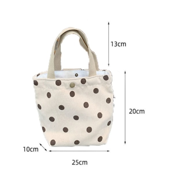 Liten Tote Bag Matpose BEIGE Beige