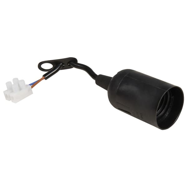 Lampeholder Konstruksjonssokkel HVIT white