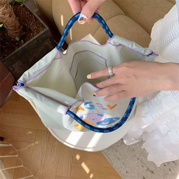 Mulepose Shopper Pung HVID White