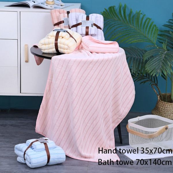 2 STK Hurtigttørrende badehåndklæder Microfiber Vaskeklude GUL yellow