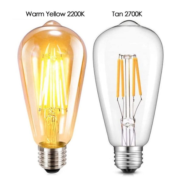 LED glödlampa Vintage Bulb 10WWARM GUL 2200K VARM GUL 10WWarm Yellow 2200K