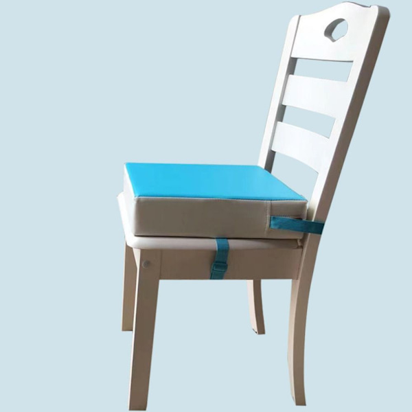 Stolforøkende pute Barnestolpute BLÅ&HVIT blue&white
