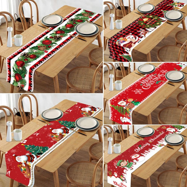 Juleduk Xmas Table Runner 4 4 4