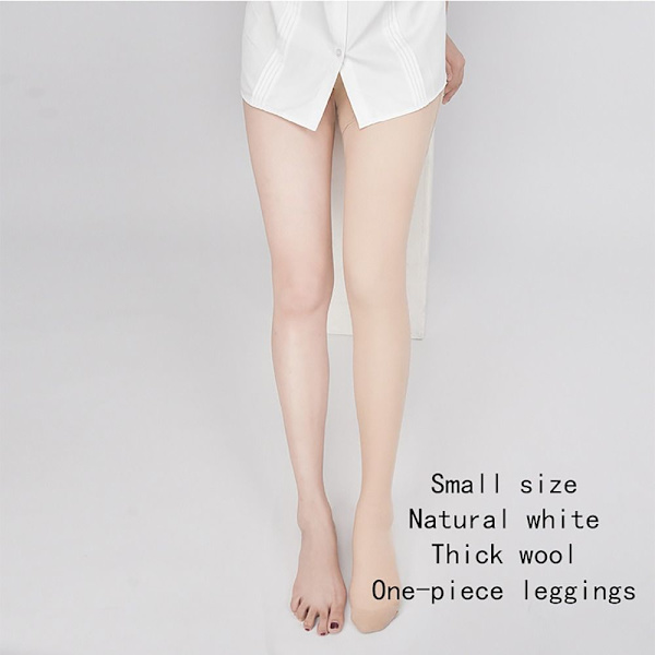 Sukkahousut Size Plus Step-on Feet Leggingsit VALKOINEN 45-80KGONE WHITE 45-80KGONE PIECE-ONE PIECE