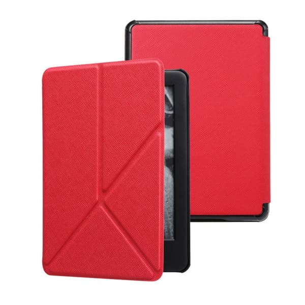 Smart Cover Folio Stand Case PUNAINEN Red
