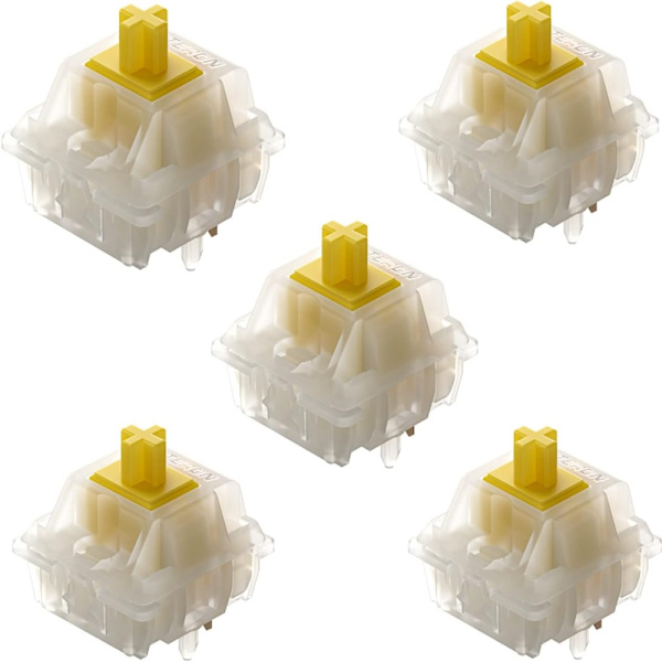 1/5 st Tangentbordsbrytare Mekaniskt tangentbord 5 st 5pcs