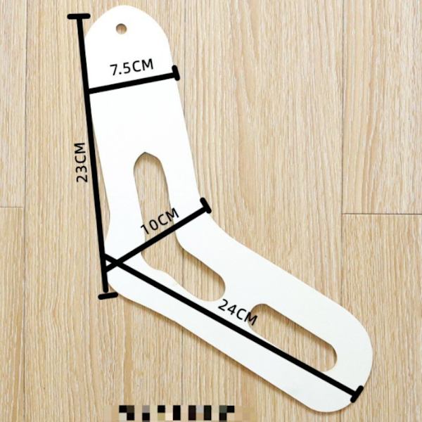 6 st Trästrumpeblocker Justerbara Strumpeblocker Stickade Strumpor