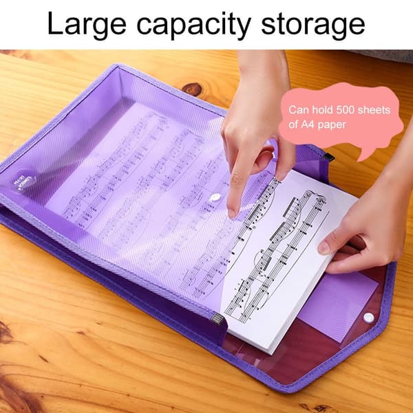 A5 Dokumentmapper Dokumenttaske LILLA purple