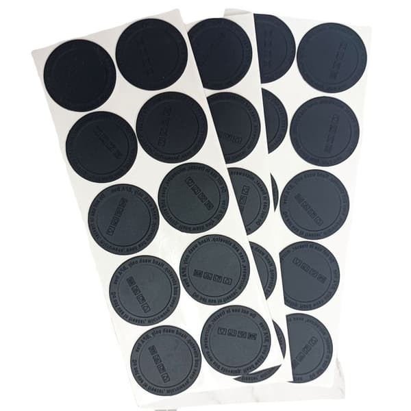 10 stk Sublimering Silikonkopp Mat Coaster Pads
