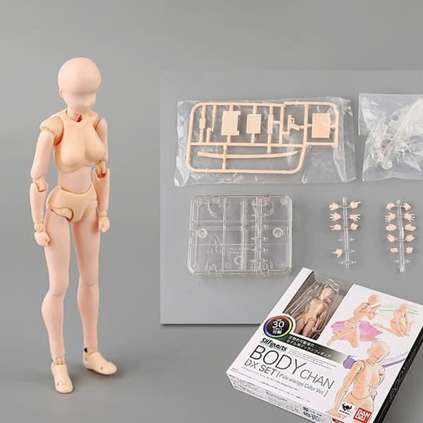 Tegne Mannekeng Anime Figur 2 2 2