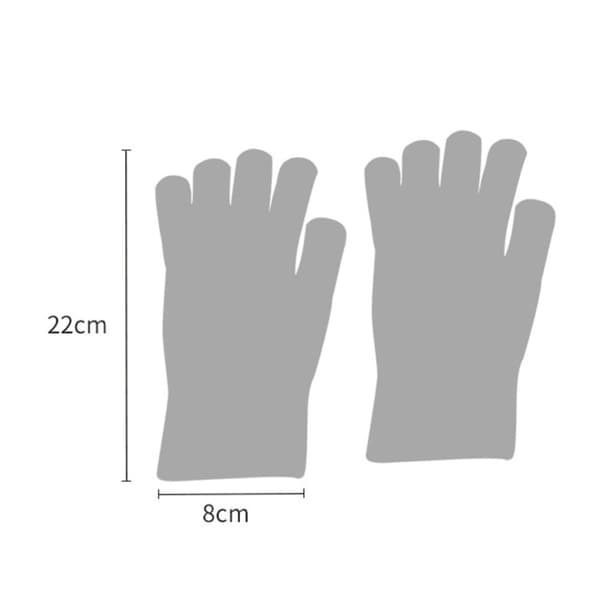 Hand in Hand Handsker Strik Handsker HVID white