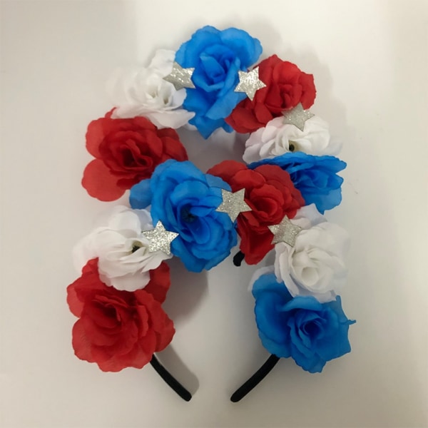 Flower Pannebånd Flower Crown Union Jack