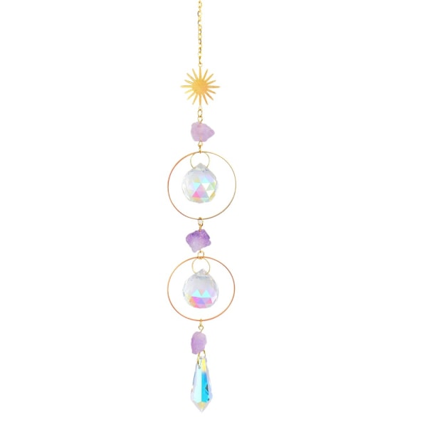 Prism Suncatcher Hängande fönsterkristaller C C C