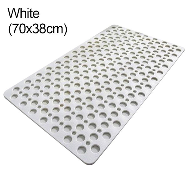 Suction Grip Mat Kylpymatot VALKOINEN 70X38CM White 70x38cm