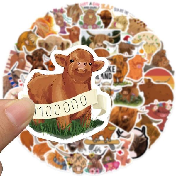 50 kpl Plateau Cow Tarrat Matkatavaratarrat Tarrat Koriste