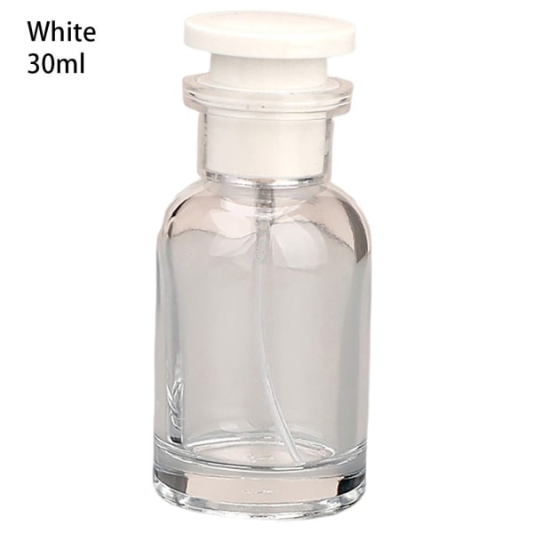 1 Stk Utleveringssprayflasker Parfymepåfyllingsflaske HVIT 30ML white 30ml