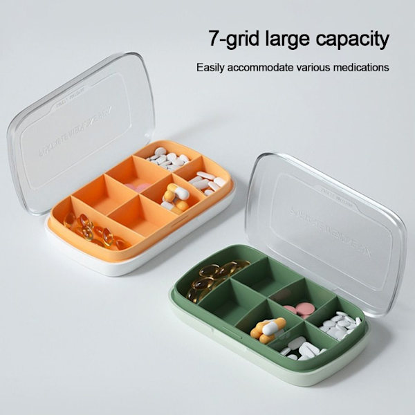 Pill Box Medicine case GRÖN green