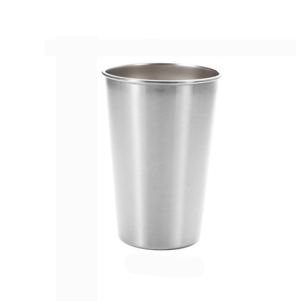 350/500 ml ölkoppar 304 rostfritt stål SILVER 500 ml silver 500ml