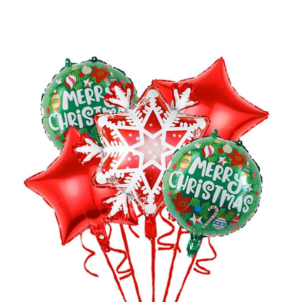 Christmas Balloon Xmas Foil Ilmapallot STYLE 5 STYLE 5 Style 5