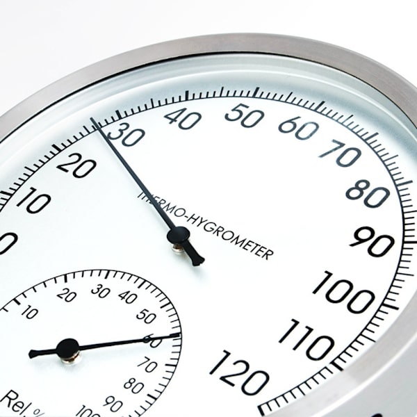 Termometer Hygrometer Temperatur Luftfugtighed Tester Væghængt