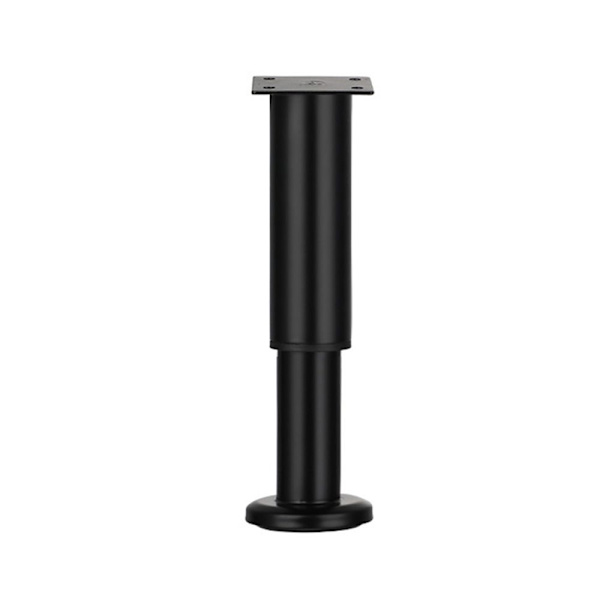 Möbelhjul Fotben SVART 18CM Black 18cm