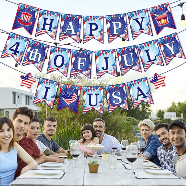 Independence Day Banner Bunting Garland 01 01 01