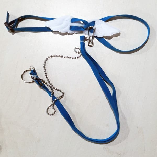 Traction Rope Lizard Angel Wings Bugserov BLÅ Blue
